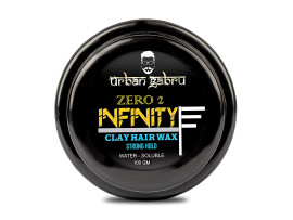 UrbanGabru Clay Hair Wax : Zero to Infinity- Strong Hold | Volume | Hair Style 100 GM
